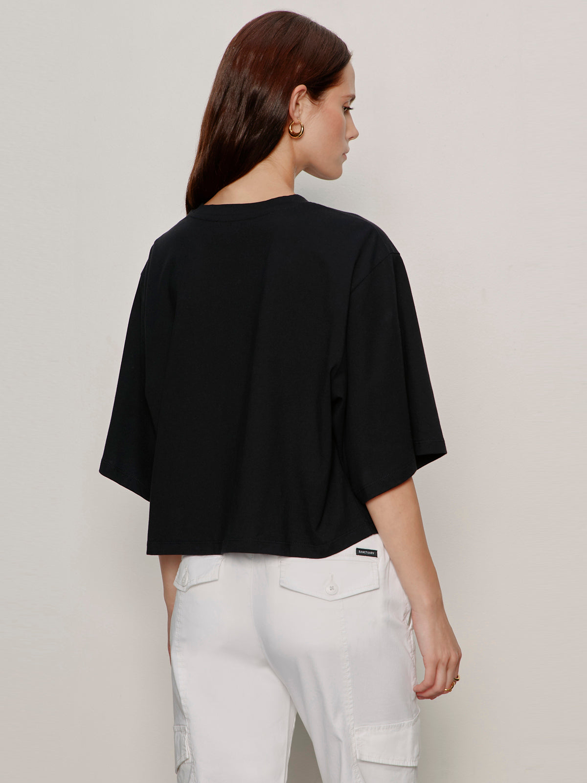 BELLE TEE BLACK | Sanctuary Clothing