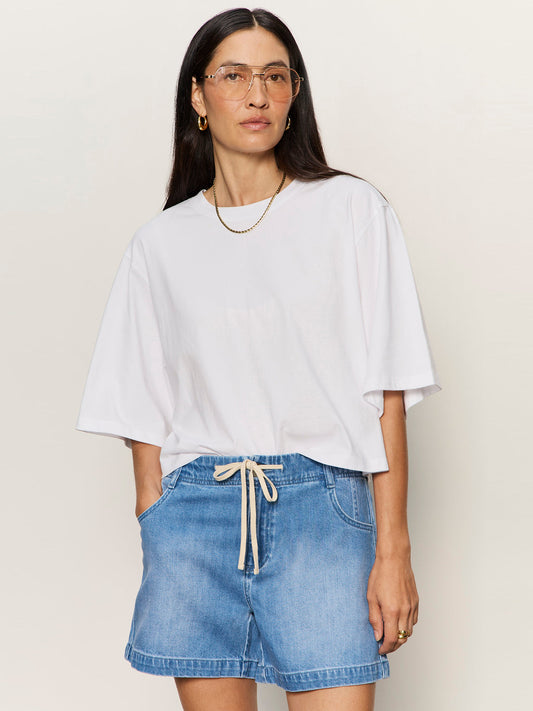 BELLE TEE WHITE | Sanctuary Clothing