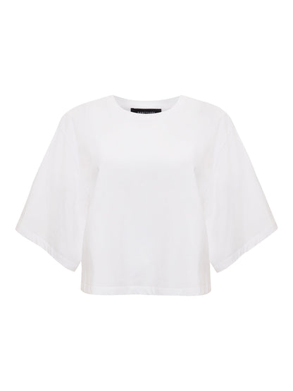 BELLE TEE WHITE | Sanctuary Clothing