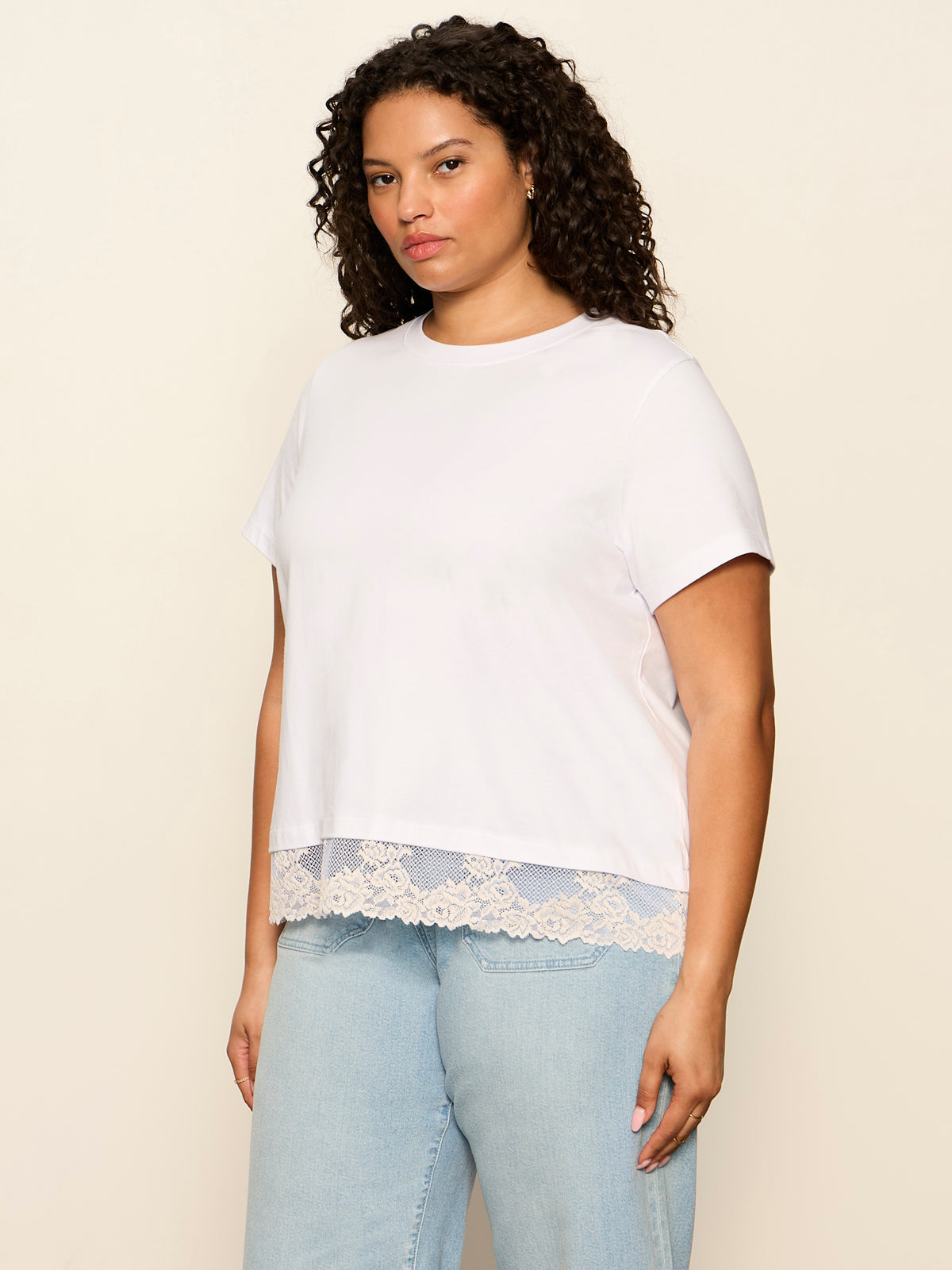 CAMI REMIX TEE WHITE | Sanctuary Clothing