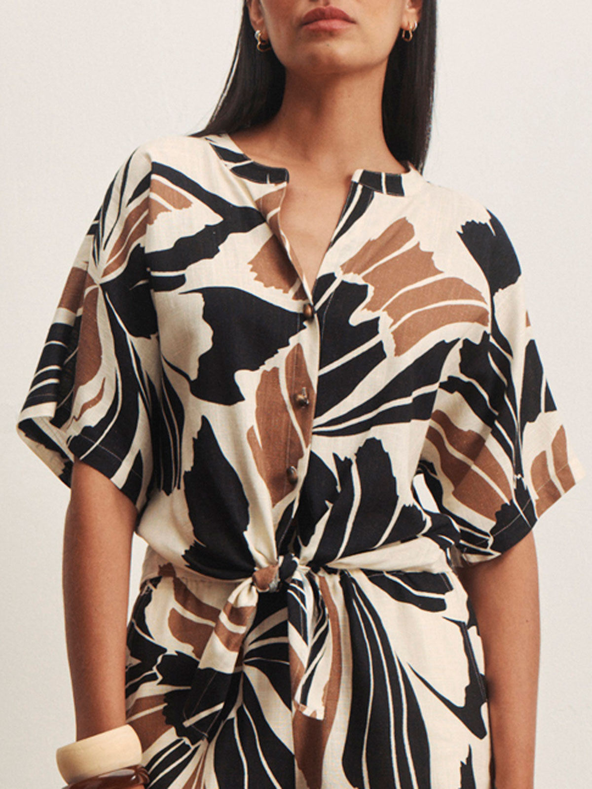 GOOD TIME TIE SHIRT LOTUS | Sanctuary Clothing