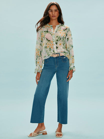 Skipper Crop Jean Blue Aura | Sanctuary Clothing