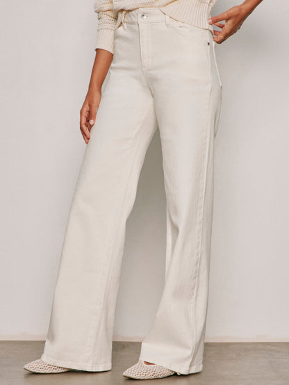 Cadence Relaxed Straight Jean Collagen | Sanctuary Clothing