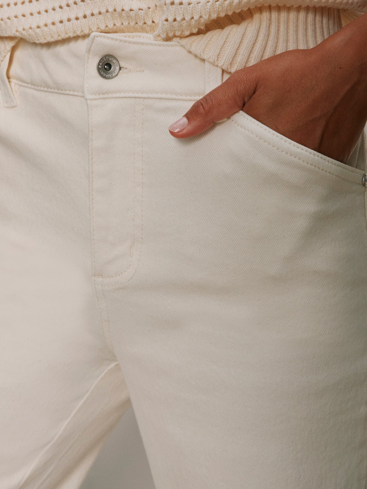 Cadence Relaxed Straight Jean Collagen | Sanctuary Clothing