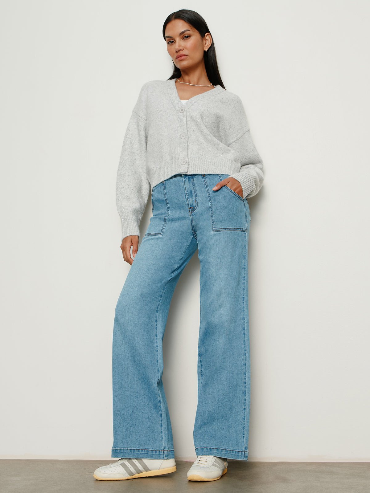 Sculpted Insider Wide Leg Jean Keep Up | Sanctuary Clothing