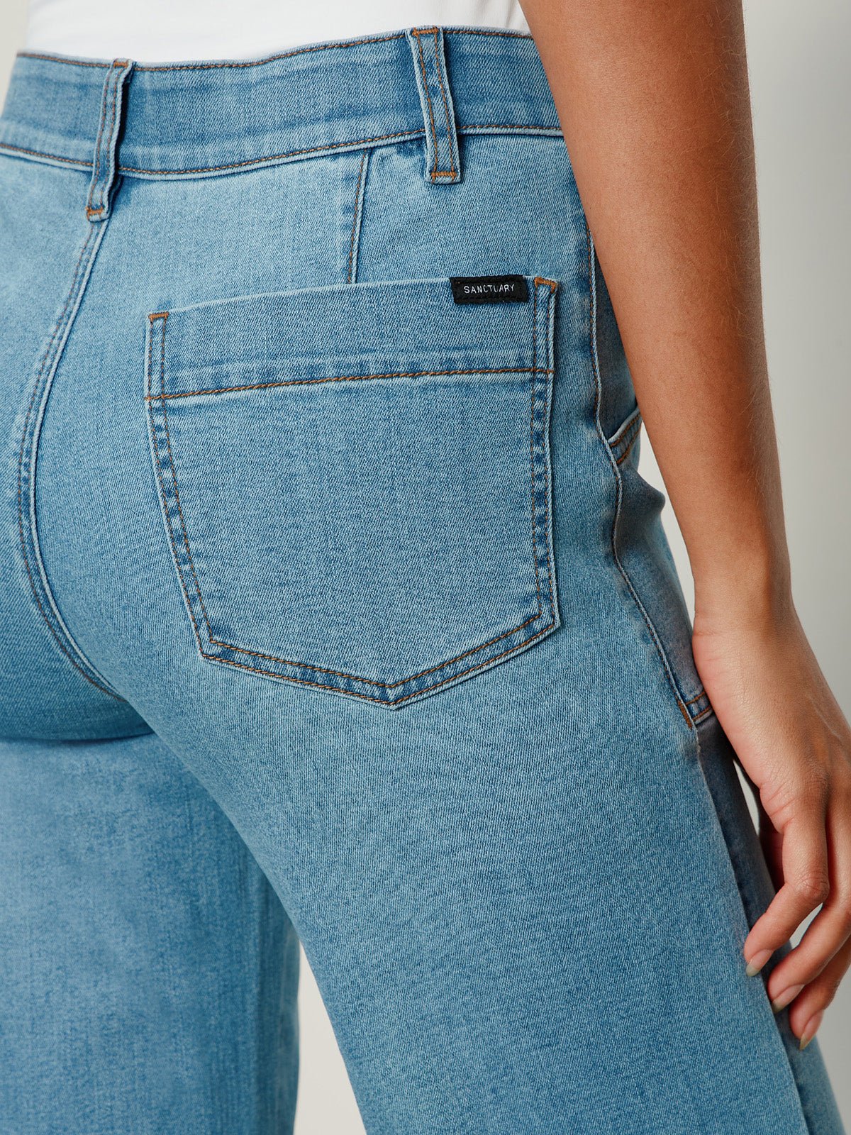 Sculpted Insider Wide Leg Jean Keep Up | Sanctuary Clothing