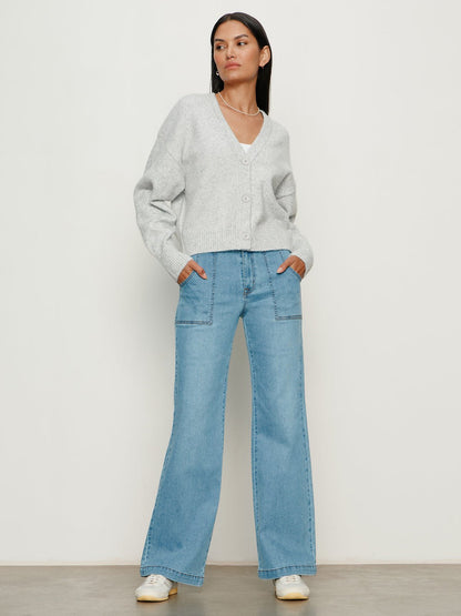 Sculpted Insider Wide Leg Jean Keep Up | Sanctuary Clothing