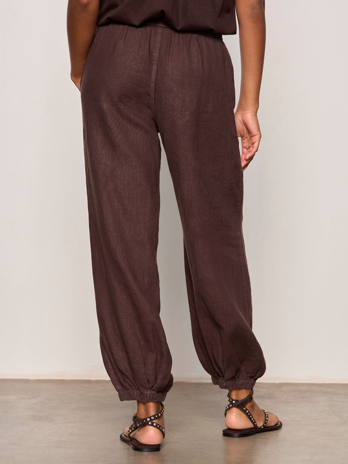 MELODY MICRO LINEN BALLOON RICH SOIL | Sanctuary Clothing