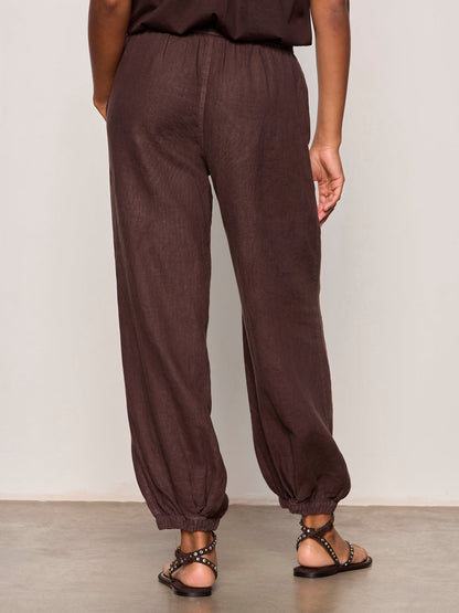 MELODY MICRO LINEN BALLOON RICH SOIL | Sanctuary Clothing