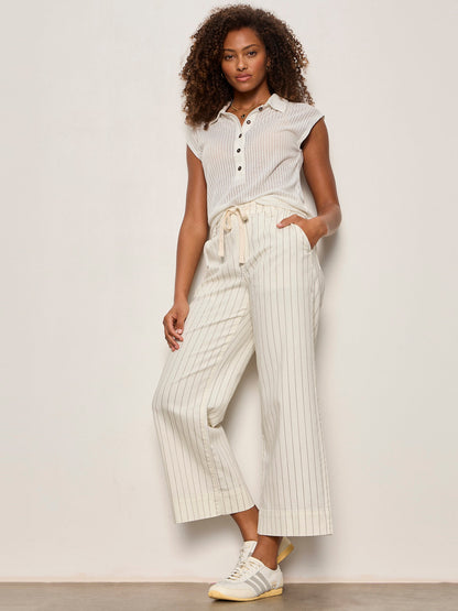 LILY CROPPED PANT SETTING SUN STRIPE | Sanctuary Clothing