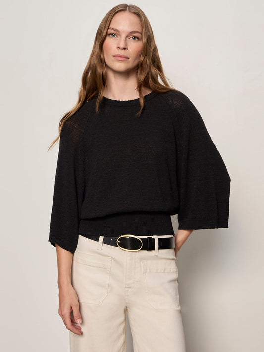 ABOUT US RELAXED PULLOVER BLACK | Sanctuary Clothing