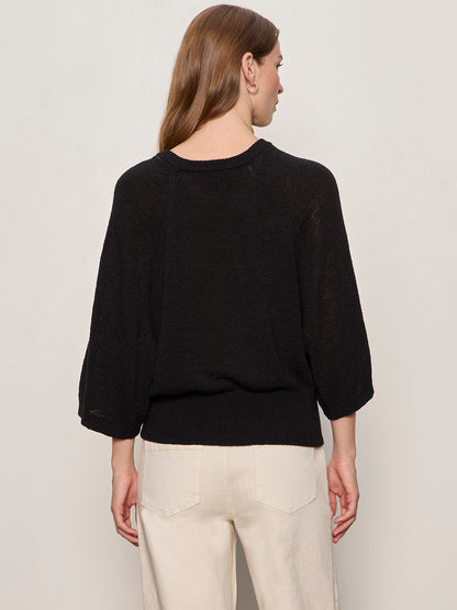 ABOUT US RELAXED PULLOVER BLACK | Sanctuary Clothing