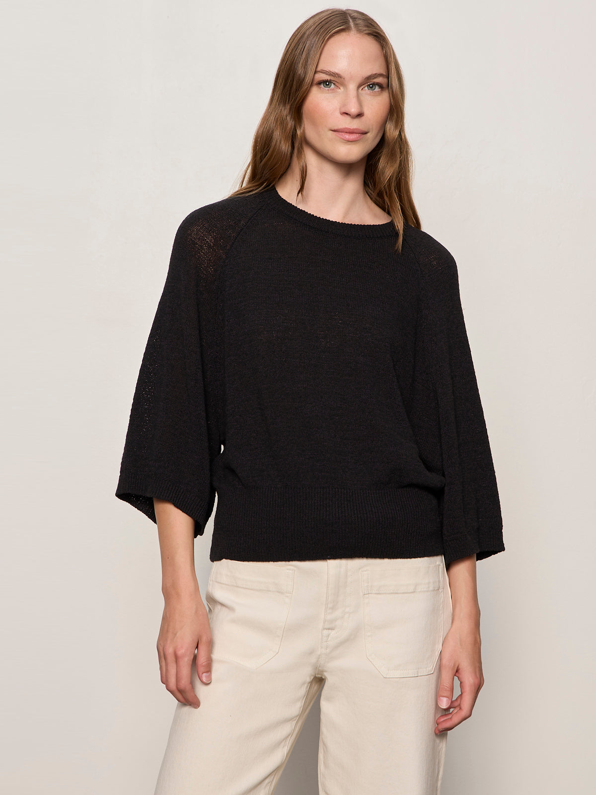 ABOUT US RELAXED PULLOVER BLACK | Sanctuary Clothing