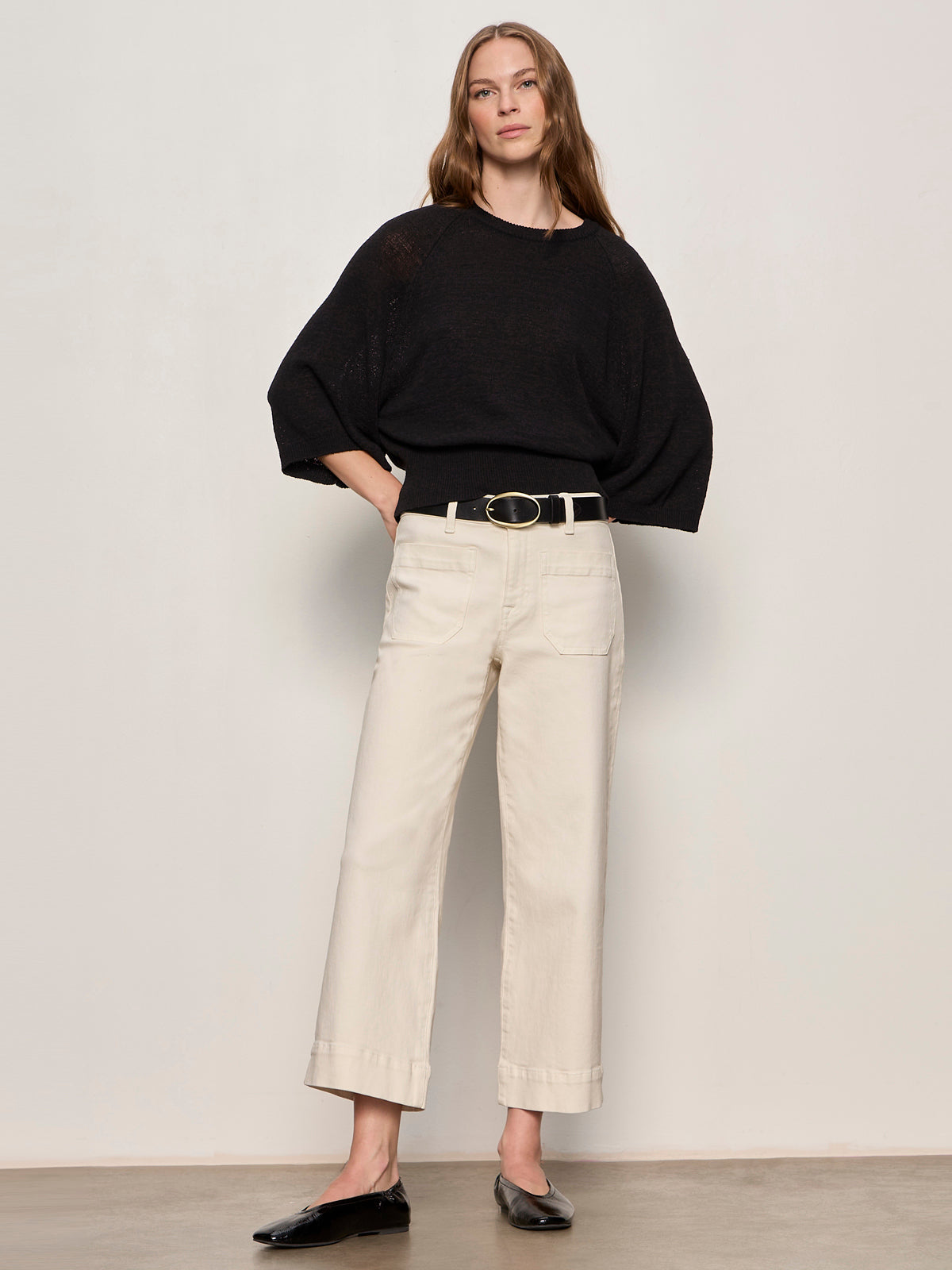 ABOUT US RELAXED PULLOVER BLACK | Sanctuary Clothing