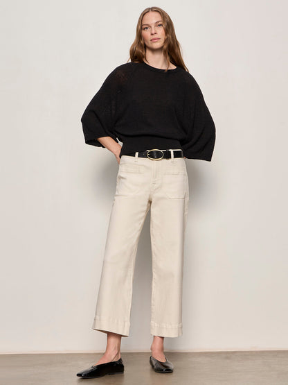 ABOUT US RELAXED PULLOVER BLACK | Sanctuary Clothing