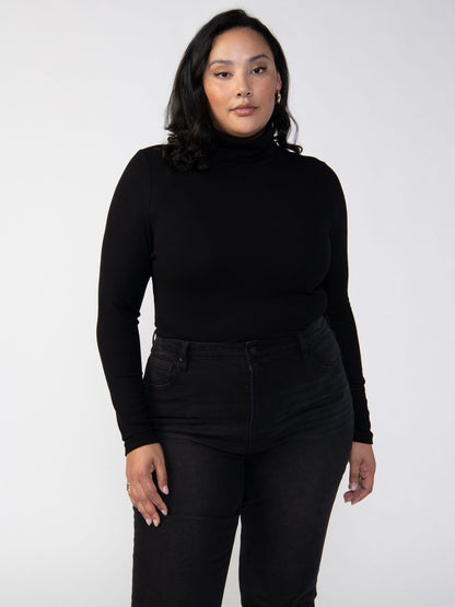 ESSENTIAL TURTLENECK BLACK | Sanctuary Clothing