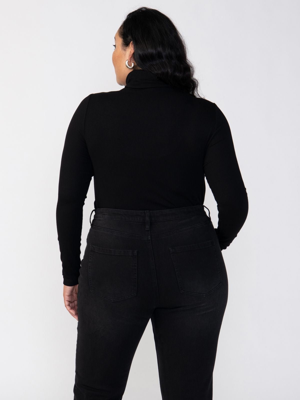 ESSENTIAL TURTLENECK BLACK | Sanctuary Clothing