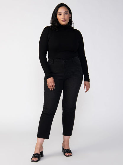 ESSENTIAL TURTLENECK BLACK | Sanctuary Clothing