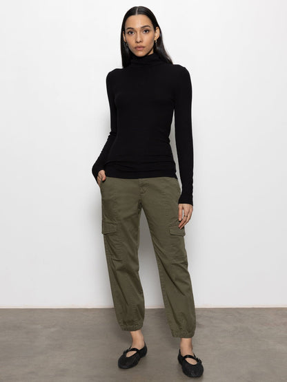 Black Essential Turtleneck Top | Sanctuary Clothing
