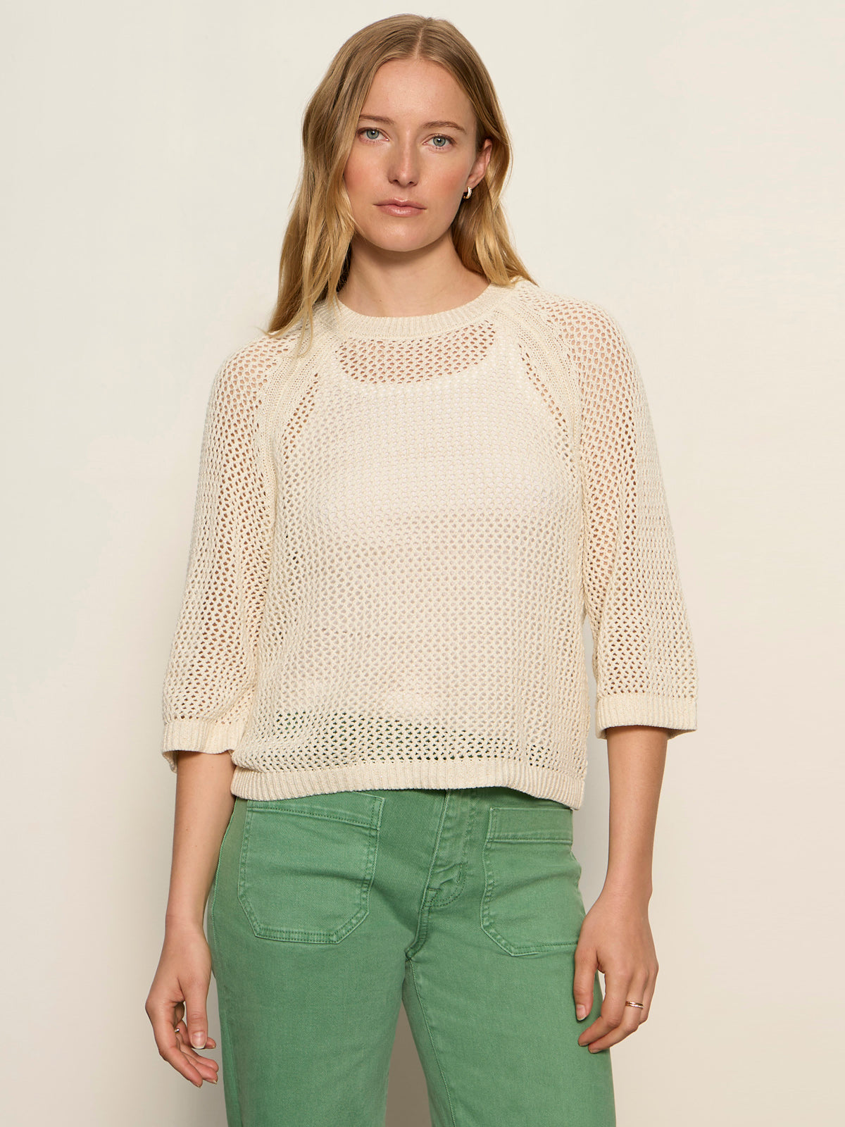 METALLIC SWEATER TEE COLLAGEN | Sanctuary Clothing