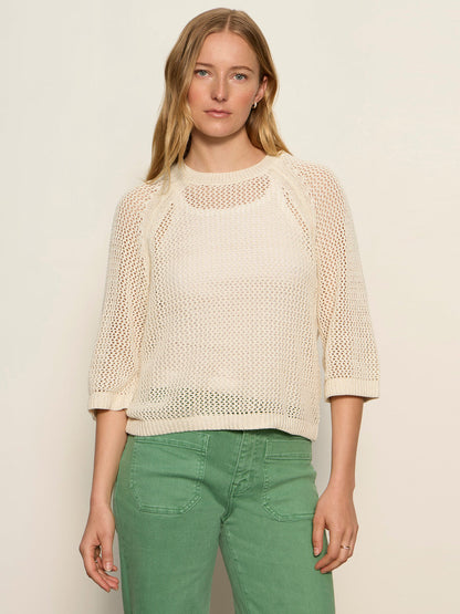 METALLIC SWEATER TEE COLLAGEN | Sanctuary Clothing