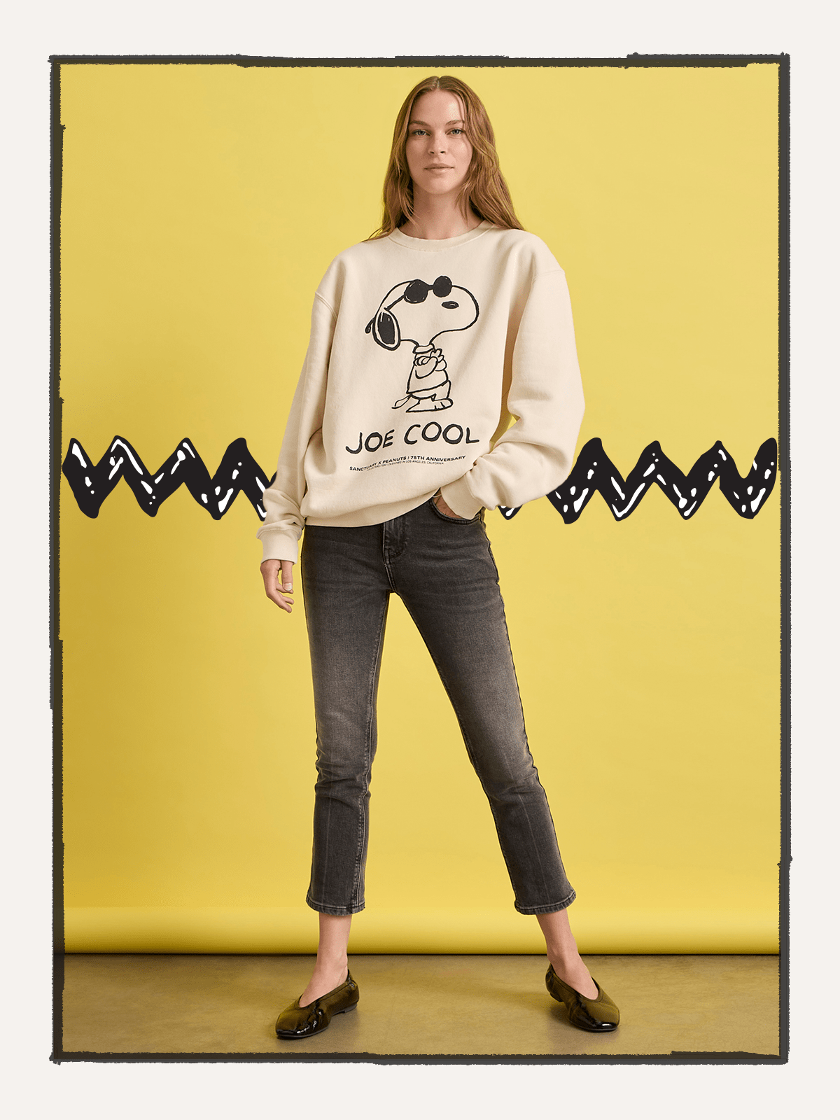 JOE COOL SWEATSHIRT COLLAGEN | Sanctuary Clothing