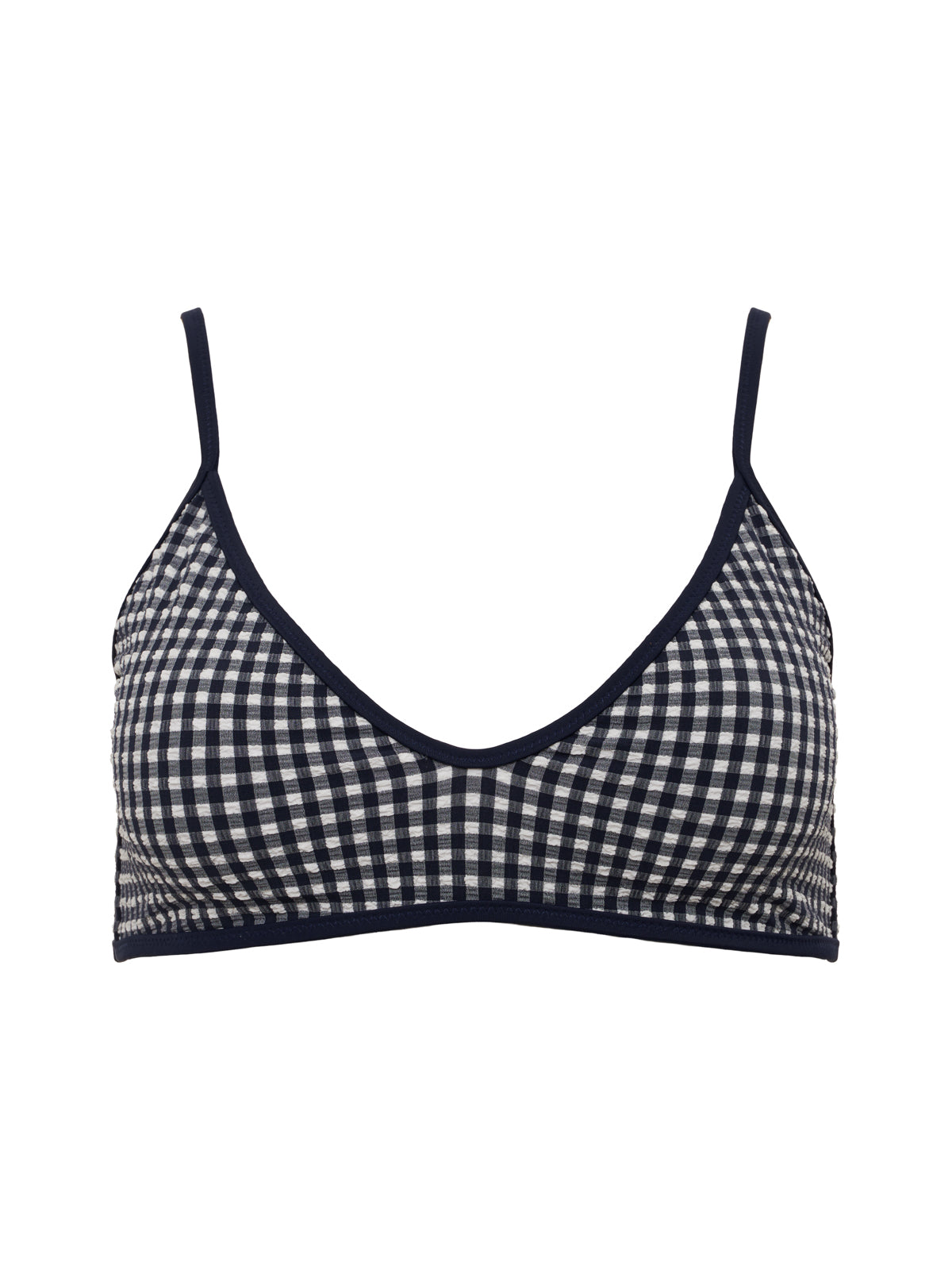 Scoop Front Bra Bikini TopNAVY | Sanctuary Clothing