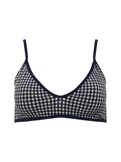 Scoop Front Bra Bikini TopNAVY | Sanctuary Clothing
