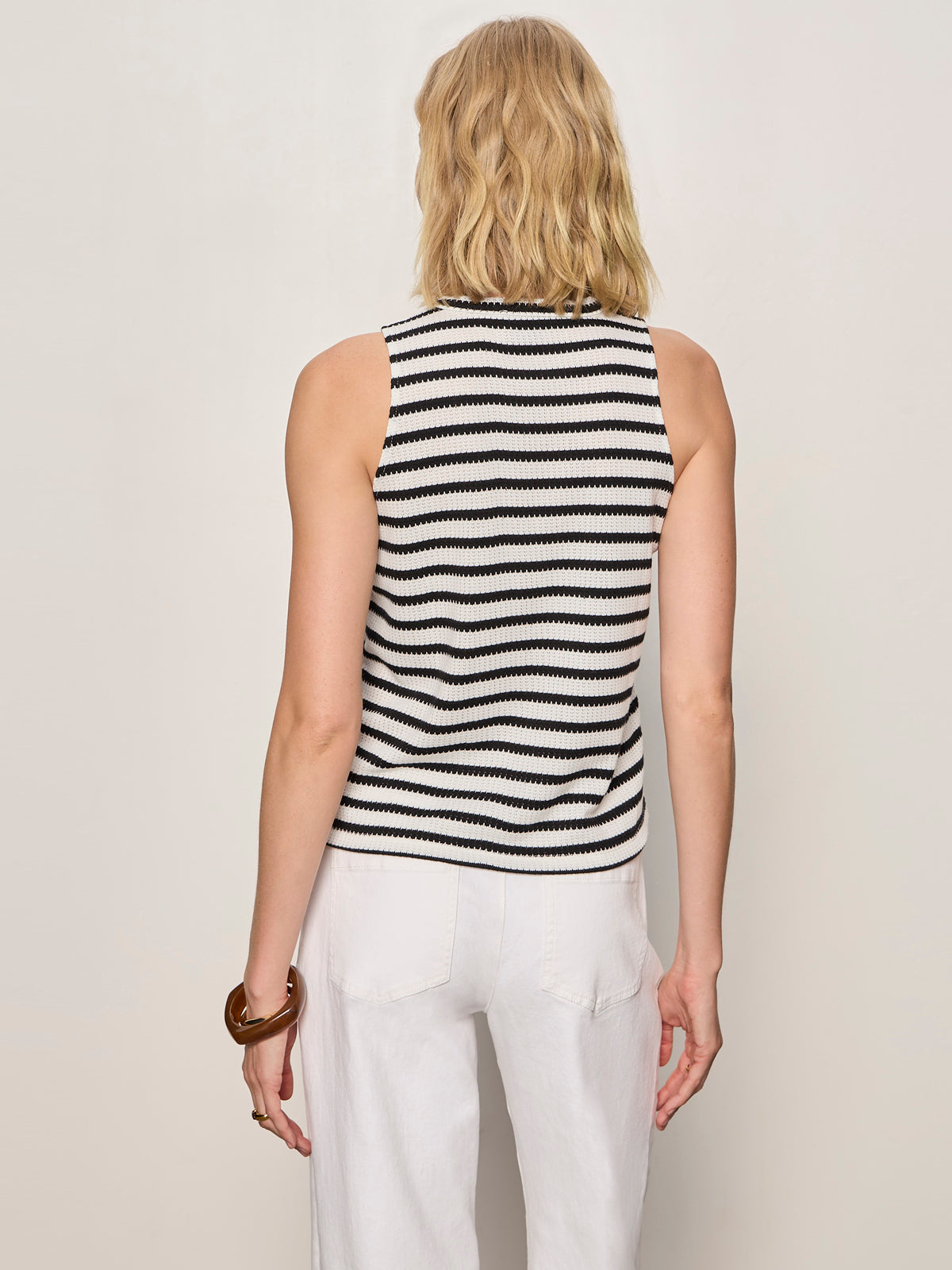 CAMPARI TANK MACRAME STRIPE | Sanctuary Clothing