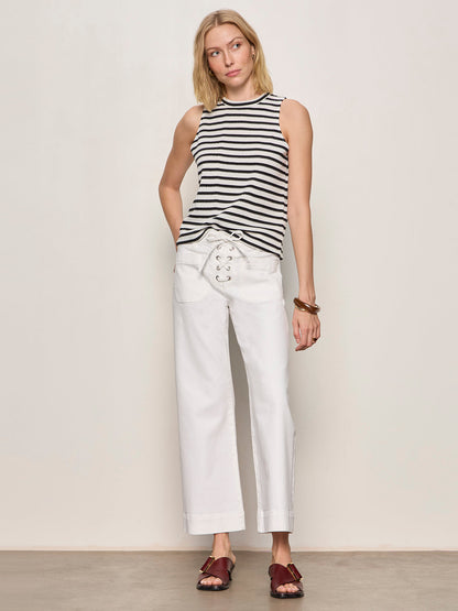 CAMPARI TANK MACRAME STRIPE | Sanctuary Clothing