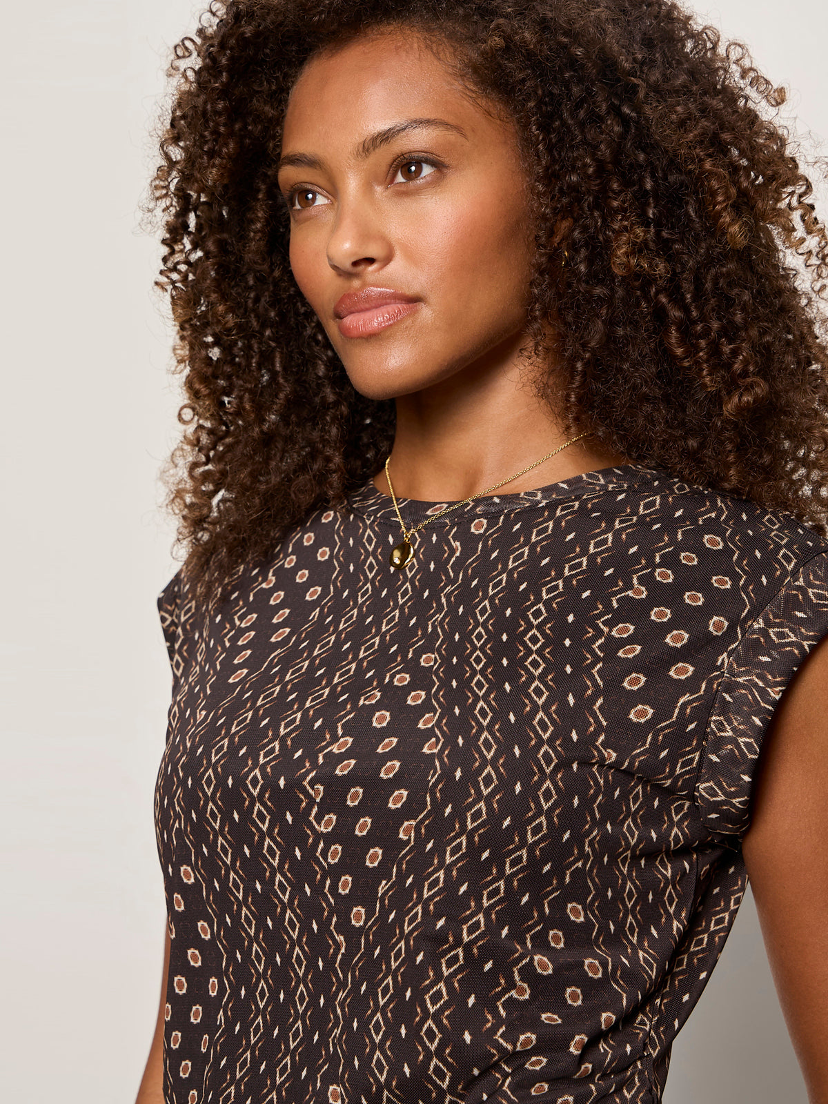 CHARISMA DOLMAN MESH TEE RHYTHMIC | Sanctuary Clothing
