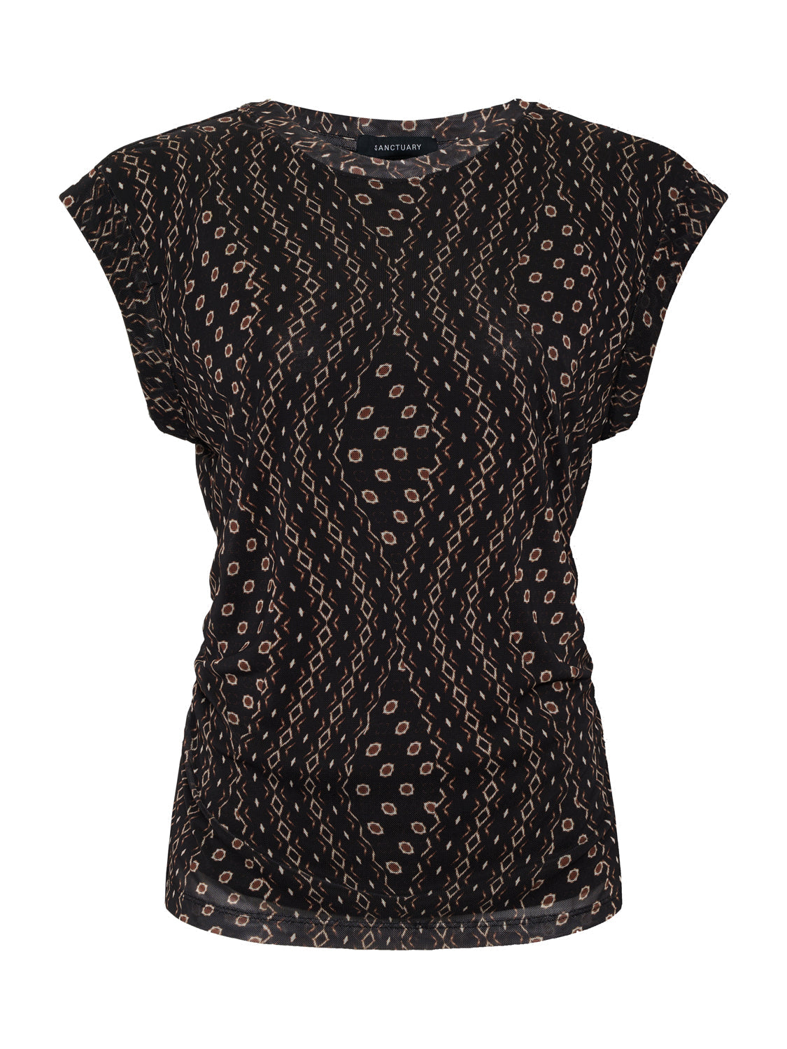 CHARISMA DOLMAN MESH TEE RHYTHMIC | Sanctuary Clothing