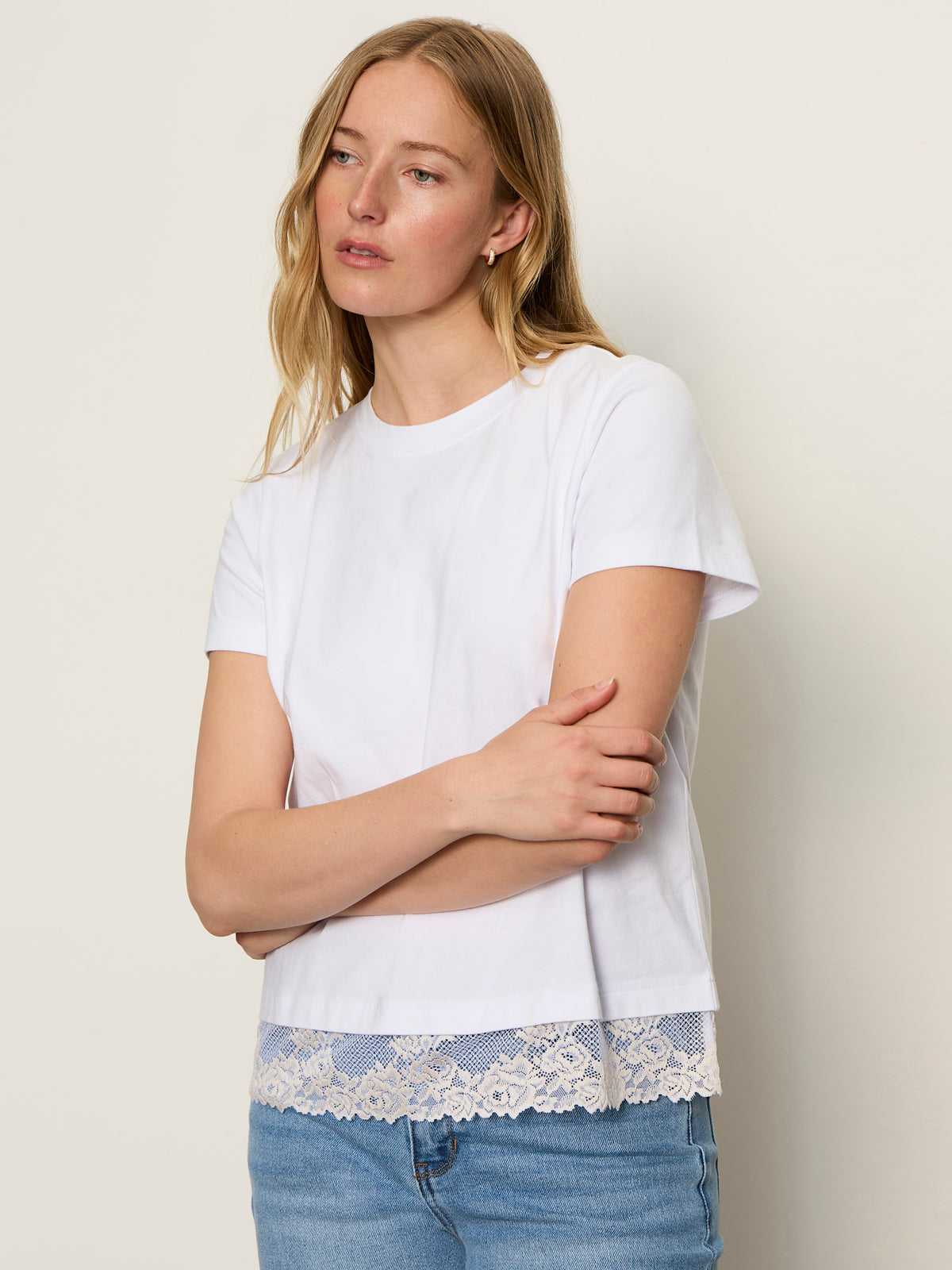 CAMI REMIX TEE WHITE | Sanctuary Clothing