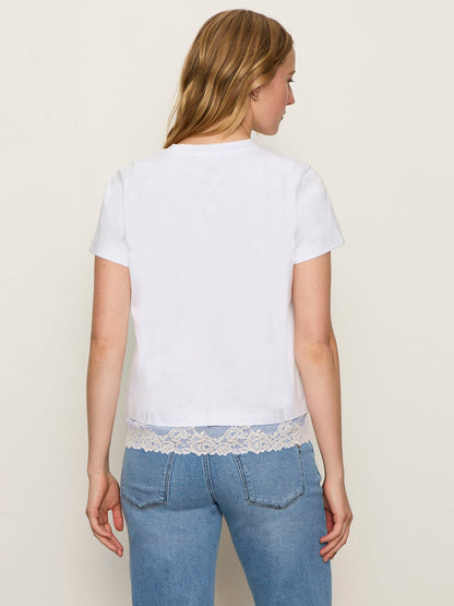 CAMI REMIX TEE WHITE | Sanctuary Clothing