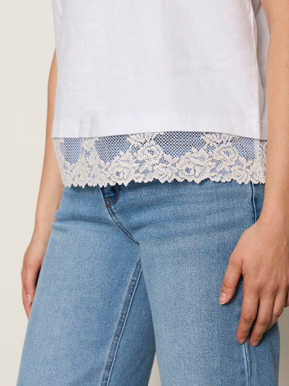 CAMI REMIX TEE WHITE | Sanctuary Clothing