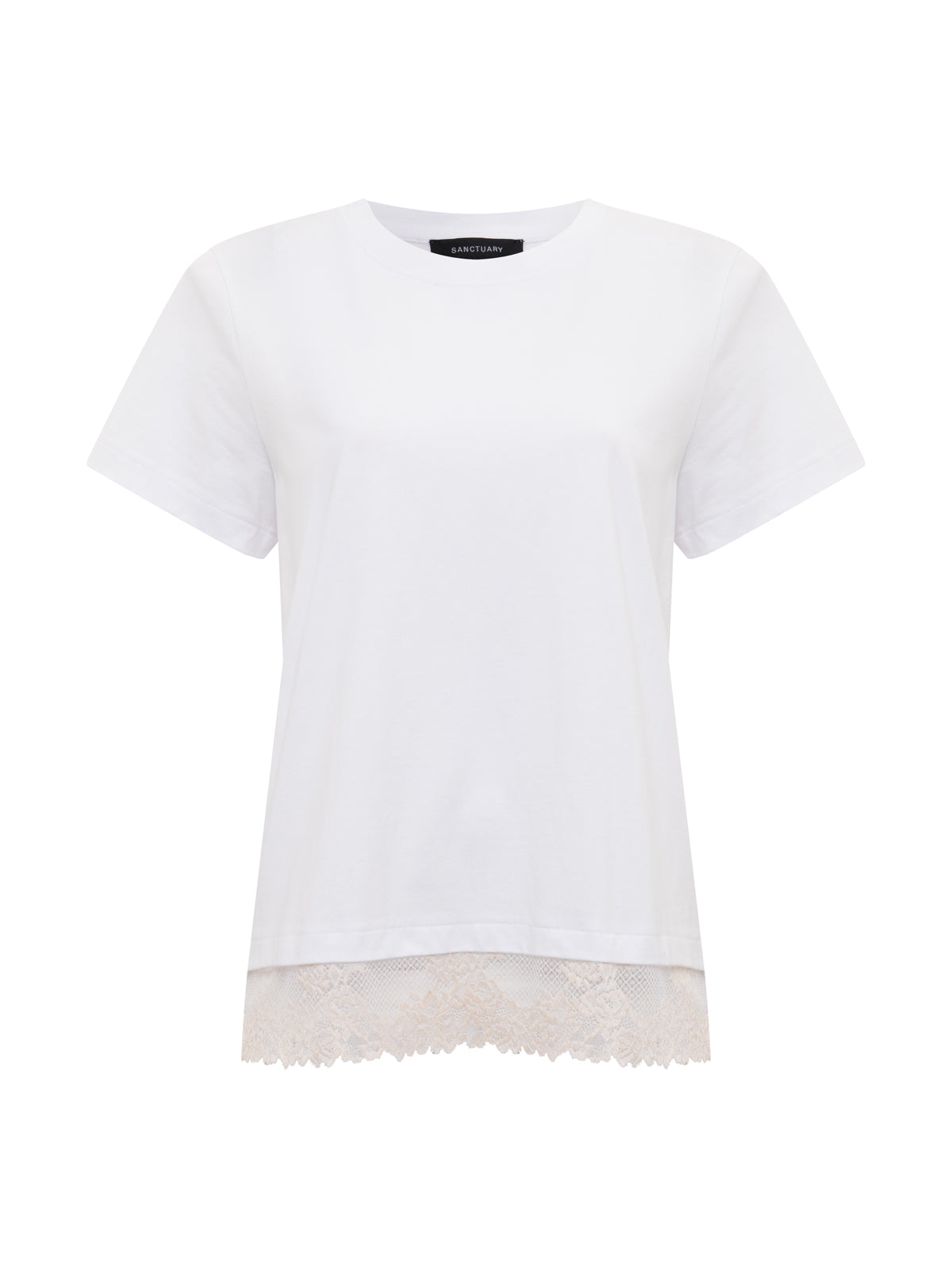 CAMI REMIX TEE WHITE | Sanctuary Clothing