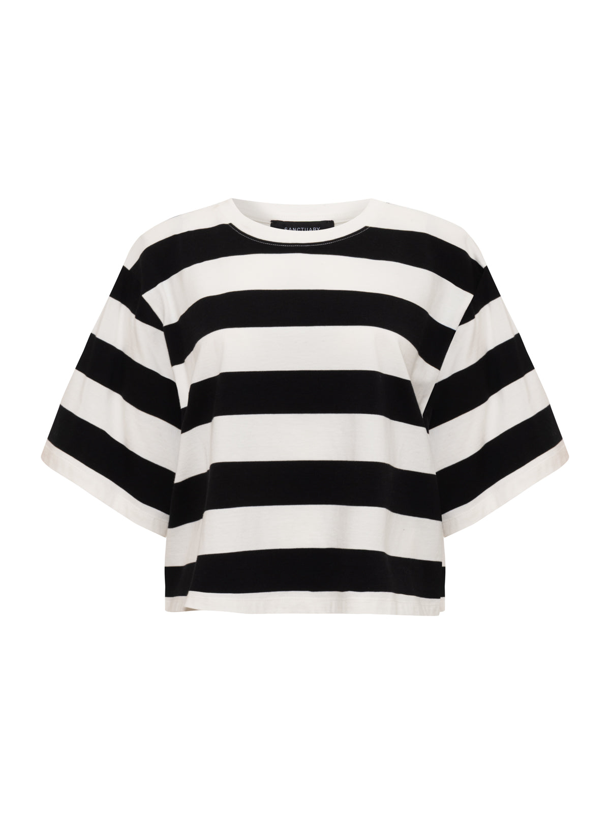 BELLE TEE CHALK AND BLACK | Sanctuary Clothing