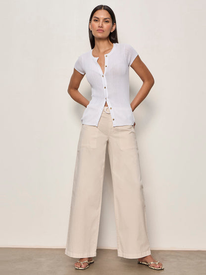 SOFT POLISHED WIDE LEG SUMMER SAND | Sanctuary Clothing