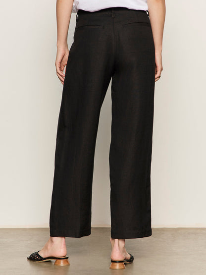 Scout Linen Barrel Pant Black | Sanctuary Clothing
