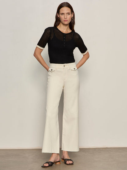 Skipper Crop Pant Collagen | Sanctuary Clothing