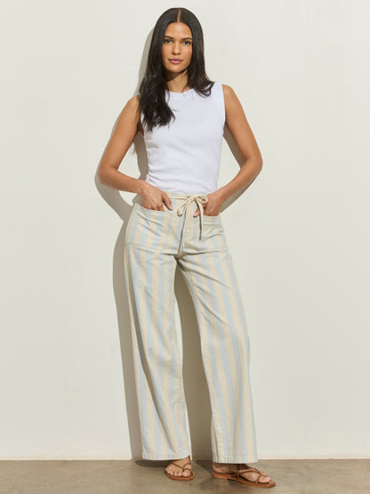 KEEPSAKE PANT BLUE AURA/SUMMER SAND | Sanctuary Clothing