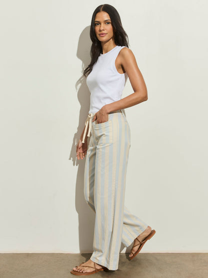 KEEPSAKE PANT BLUE AURA/SUMMER SAND | Sanctuary Clothing
