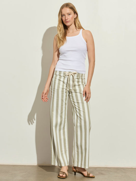 KEEPSAKE PANT OLIVE TREE/CHALK | Sanctuary Clothing