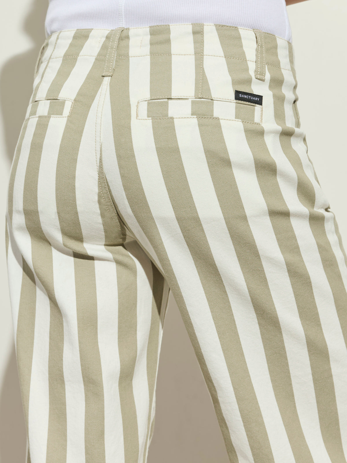 KEEPSAKE PANT OLIVE TREE/CHALK | Sanctuary Clothing