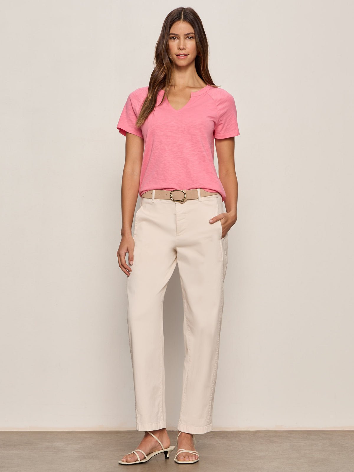 Boyfriend Cruiser Pant Pink Milk | Sanctuary Clothing