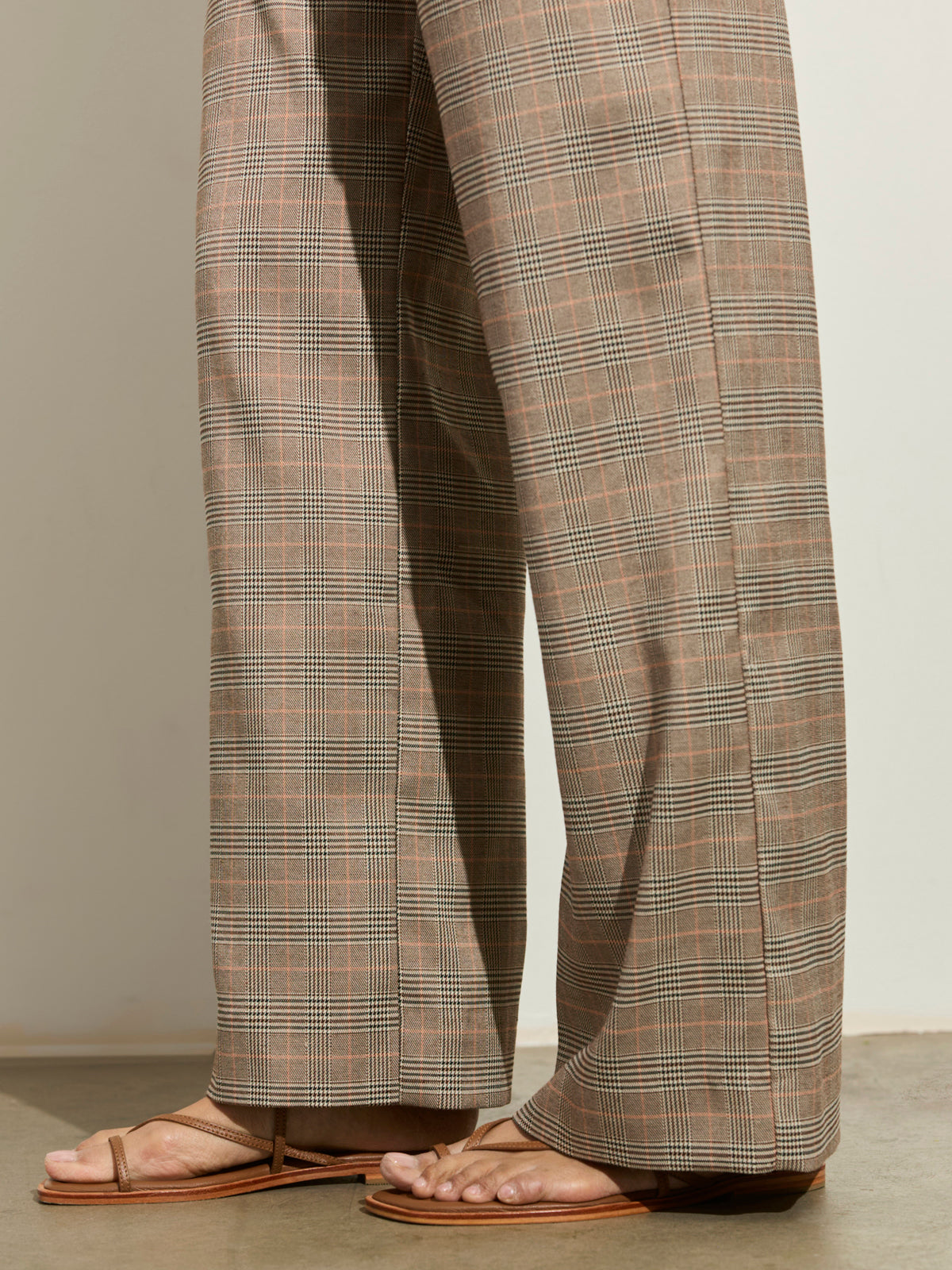 SPOTLIGHT PLAID TROUSER CAVIAR PLAID | Sanctuary Clothing