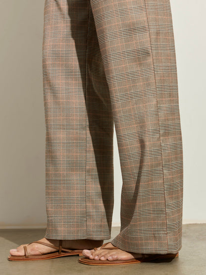 SPOTLIGHT PLAID TROUSER CAVIAR PLAID | Sanctuary Clothing