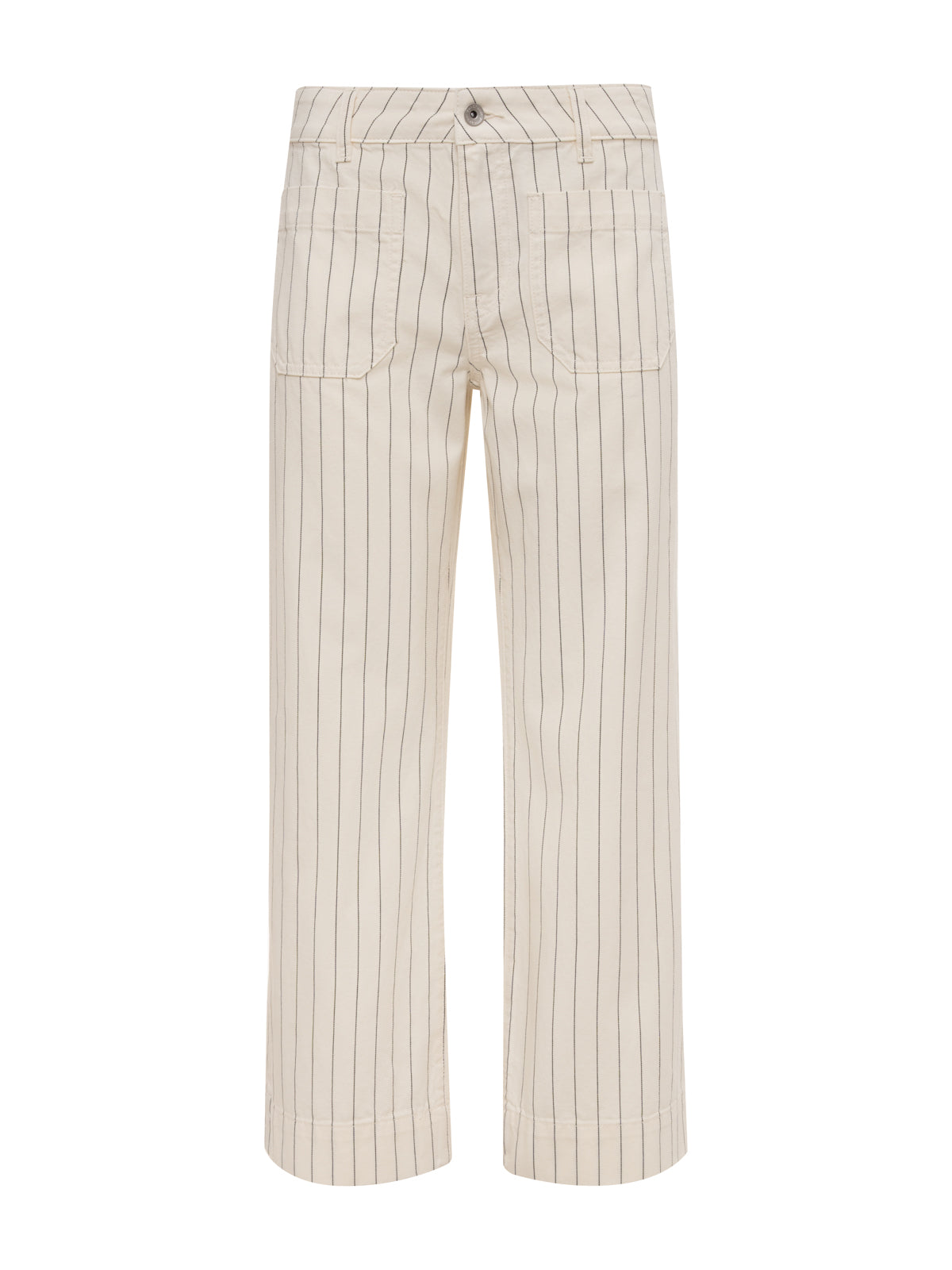 The Marine Jean Bleached White Pinstripe Petite Sizing | Sanctuary Clothing