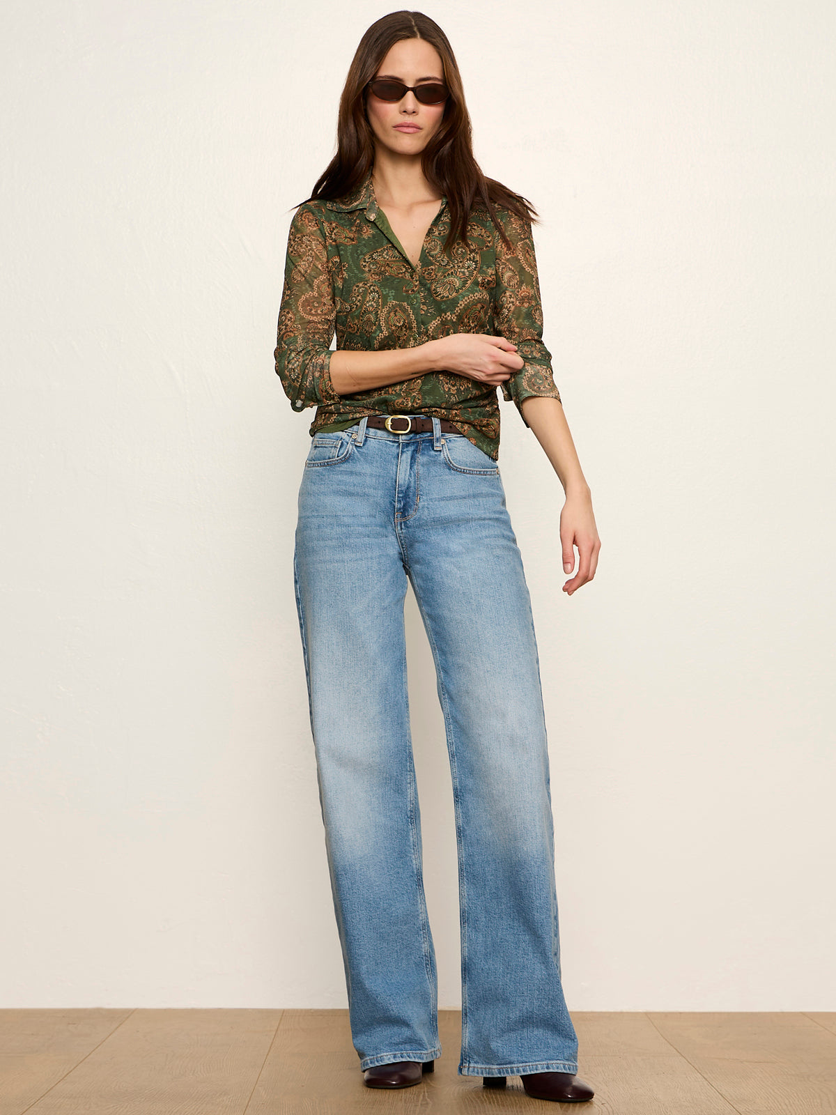 Juno Button Front Top Decoratif | Sanctuary Clothing