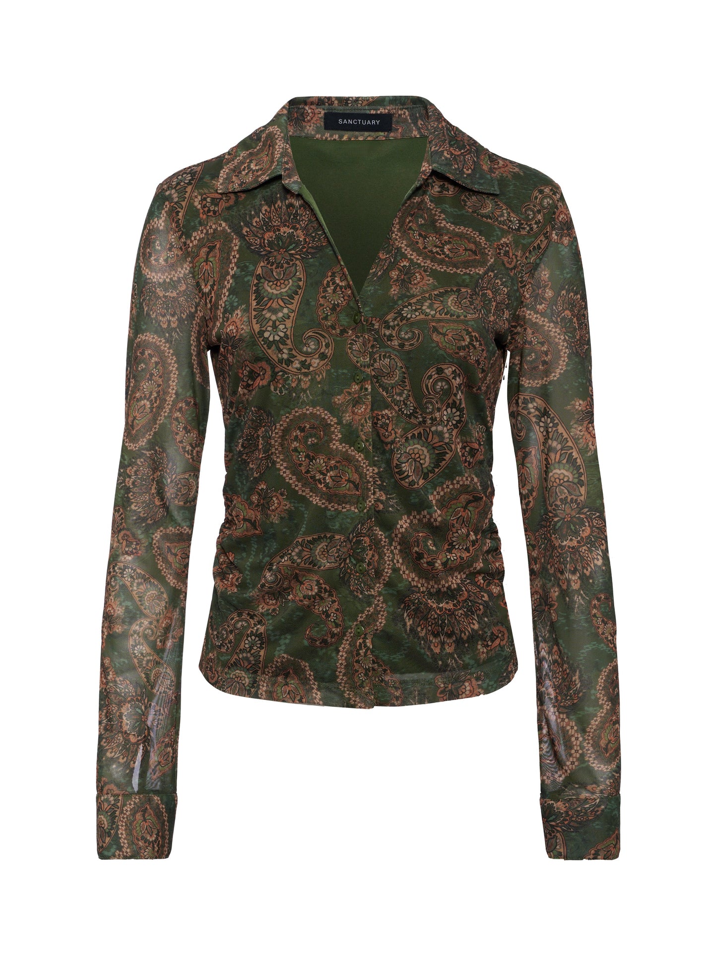 Juno Button Front Top Decoratif | Sanctuary Clothing